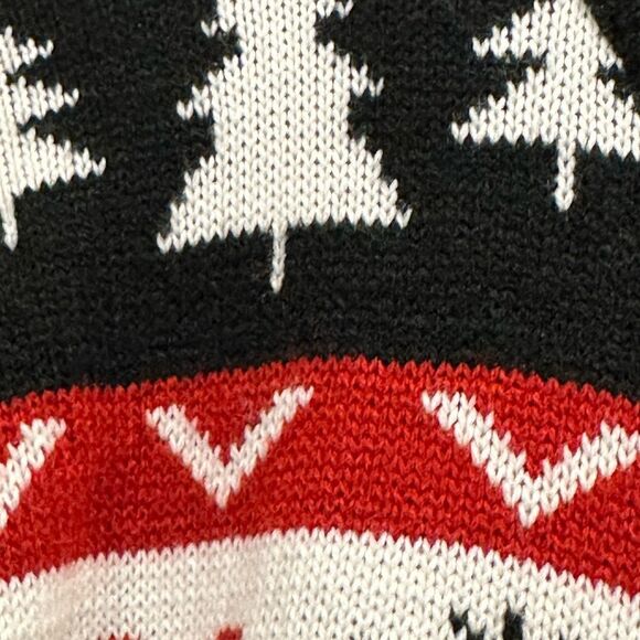 Simplee Christmas Sweater ugly Christmas sweater party Black, Green, Red unisex - Picture 3 of 7